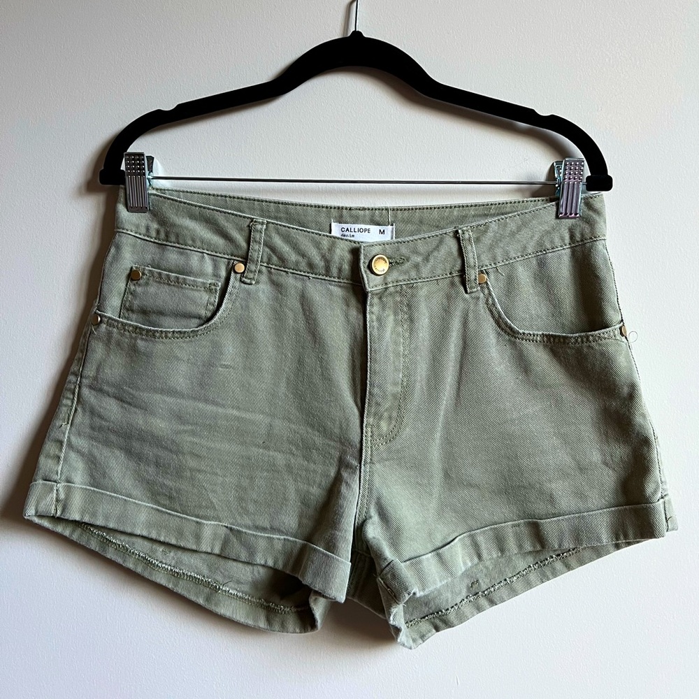 Pacsun super stretch shortie shorts